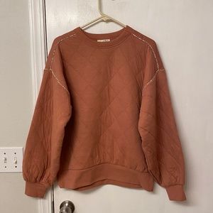 Universal Thread apricot sweatshirt, size S